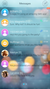 How to download GO SMS PRO ICOLOR GLASS THEME 1.0 mod apk for bluestacks