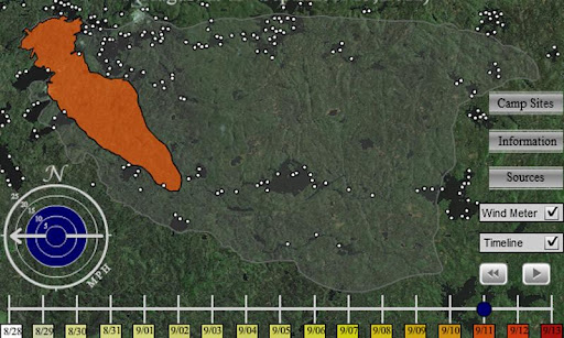 Pagami Creek Fire Coverage