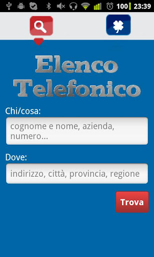 Elenco Telefonico free