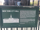 New York City Hall Plaque