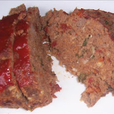 Italian Meatloaf With Fresh Basil and Provolone