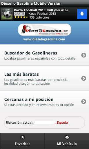 Gasolineras Baratas en España