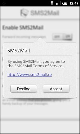 SMS2Mail