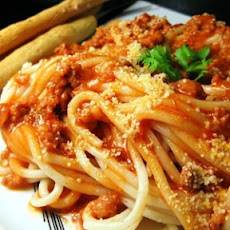 Spaghetti with Italian Meat Sauce
