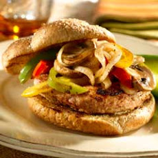 Mushroom, Onion & Pepper Smothered Burgers