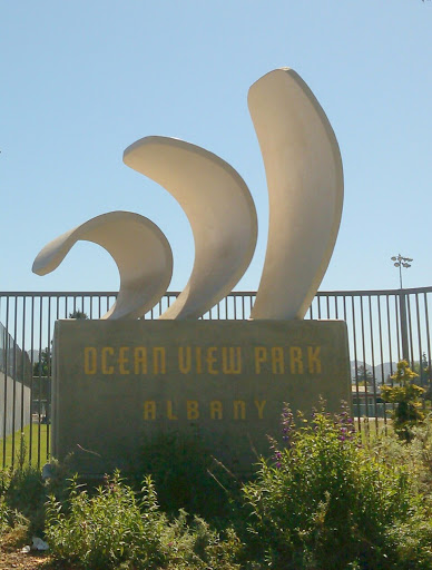 Wave Sculpture At Ocean View Park