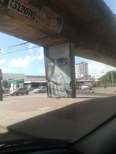 Chico Pensativo Graffiti 