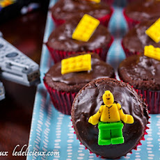 Chocolate Lego Cupcakes