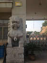 Chinese Guardian Lion Left