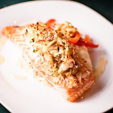 Crab Stuffed Salmon