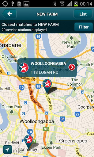 Caltex Australia Site Locator