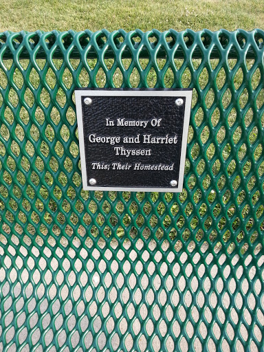 Thyssen Memorial Bench