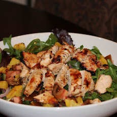 Asian Chicken Salad With Grilled Pineapple