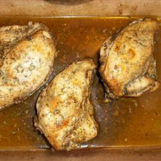 Chicken Breasts With Herb Basting Sauce