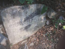 An British Army Old Stone in Kau Lung Hang
