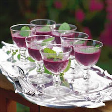 Chilled Blueberry Soup
