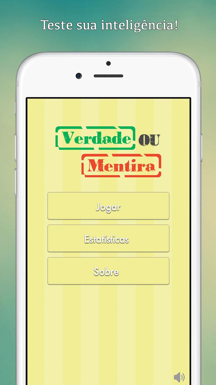 Android application Verdade ou Mentira - Quiz screenshort