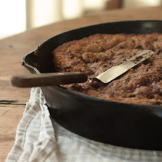 Whole Wheat Chocolate Chip Skillet Cookie