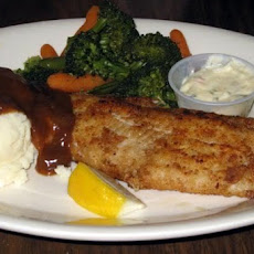 Pan Fried Walleye Entree