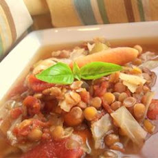 Winter Lentil Vegetable Soup