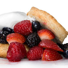 Mixed Berry Shortcakes with Whipped Cream Recipe