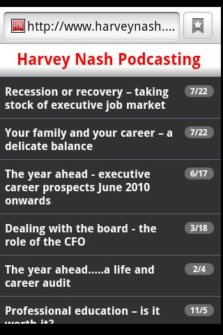 Executive Career Podcasts