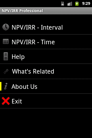 NPV IRR Professional