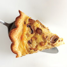 Shallot-Mushroom Quiche