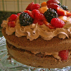 Mom's Chocolate Chiffon Cake