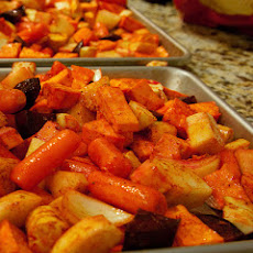 Orange-Scented Roasted Root Vegetables