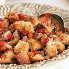 Sourdough-Cranberry Stuffing