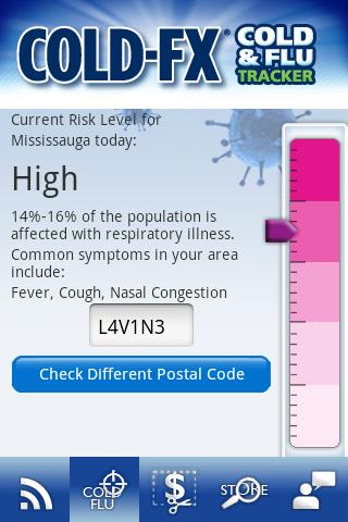 COLD-FX Cold Flu Tracker