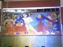 Mural at Sealdah Railway Station