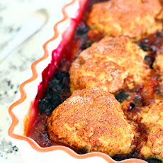 Blueberry Peach Cobbler