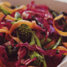 Broccoli Rabe, Carrot, and Radicchio Salad