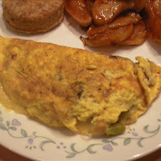 Onion Cheese Omelet