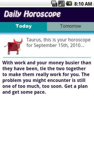 Horoscope Taureau Francais