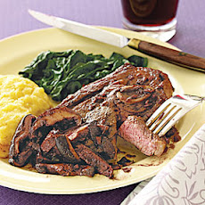 Lamb Chops with Mushrooms