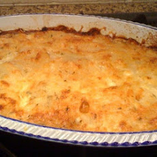 Roasted Cauliflower and Potato Gratin