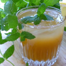 Iced Peach Mint Tea
