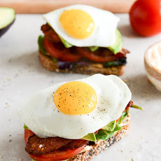 Avocado BLT's with Spicy Mayo and Fried Eggs