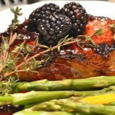 Slow Cooker Blackberry Pork Tenderloin