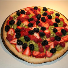 Fresh Fruit Pizza With Lemon Curd (5 Ww Pts.)