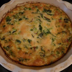 Crustless Swiss Chard Quiche