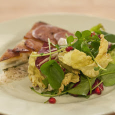 Green Salad with Pomegranate
