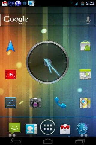 ICS 3D Blue CM7 Theme