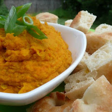 Curried Carrot Bean Dip