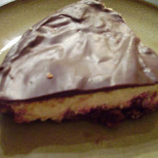 Easy Chocolate Raspberry Cheesecake