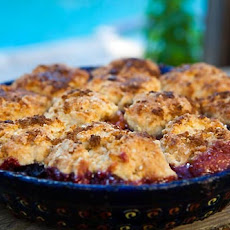 Apricot Berry Cobbler