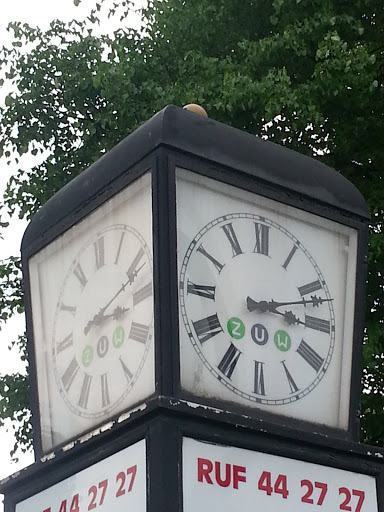 Antique Public Clock at Brackwede Park